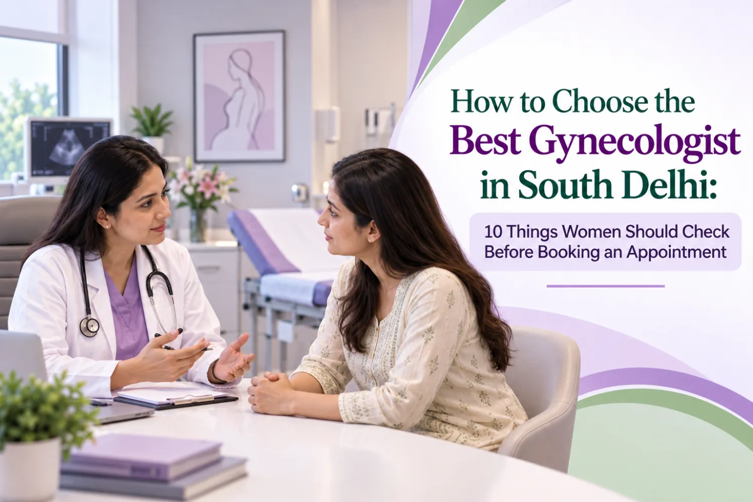 How to Choose the Best Gynecologist in South Delhi: 10 Things Women Should Check Before Booking an Appointment