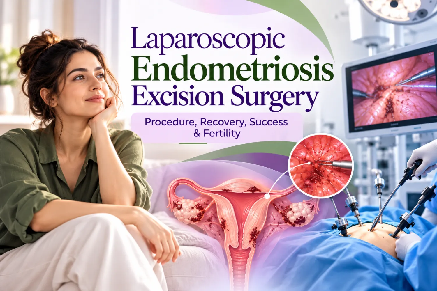 Laparoscopic Endometriosis Excision Surgery: Procedure, Recovery, Success & Fertility