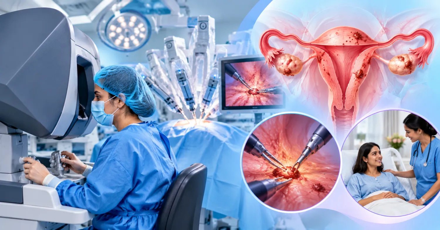Robotic Surgery for Endometriosis: Benefits, Procedure, Recovery and Who Needs It